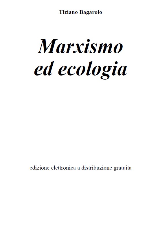 Marxismo ed ecologia
