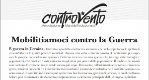 Scopri di più sull'articolo Mobilitiamoci contro la Guerra