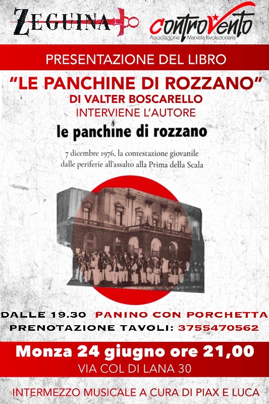 Le panchine di Rozzano