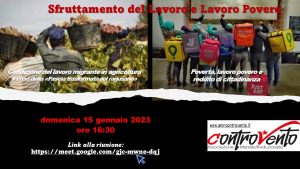 Scopri di più sull'articolo Sfruttamento del lavoro e lavoro povero